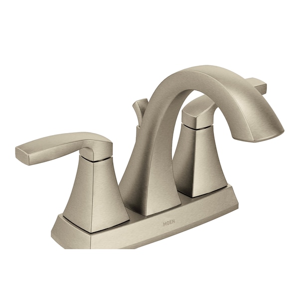 Two-Handle Bathroom Faucet Brushed Nickel